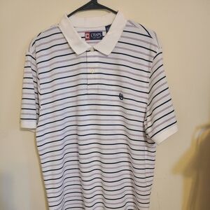 CHAPS Men's Striped Polo XL